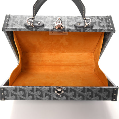 Goyard Goyardine Grand Hotel Trunk Bag Grey 5 of 10