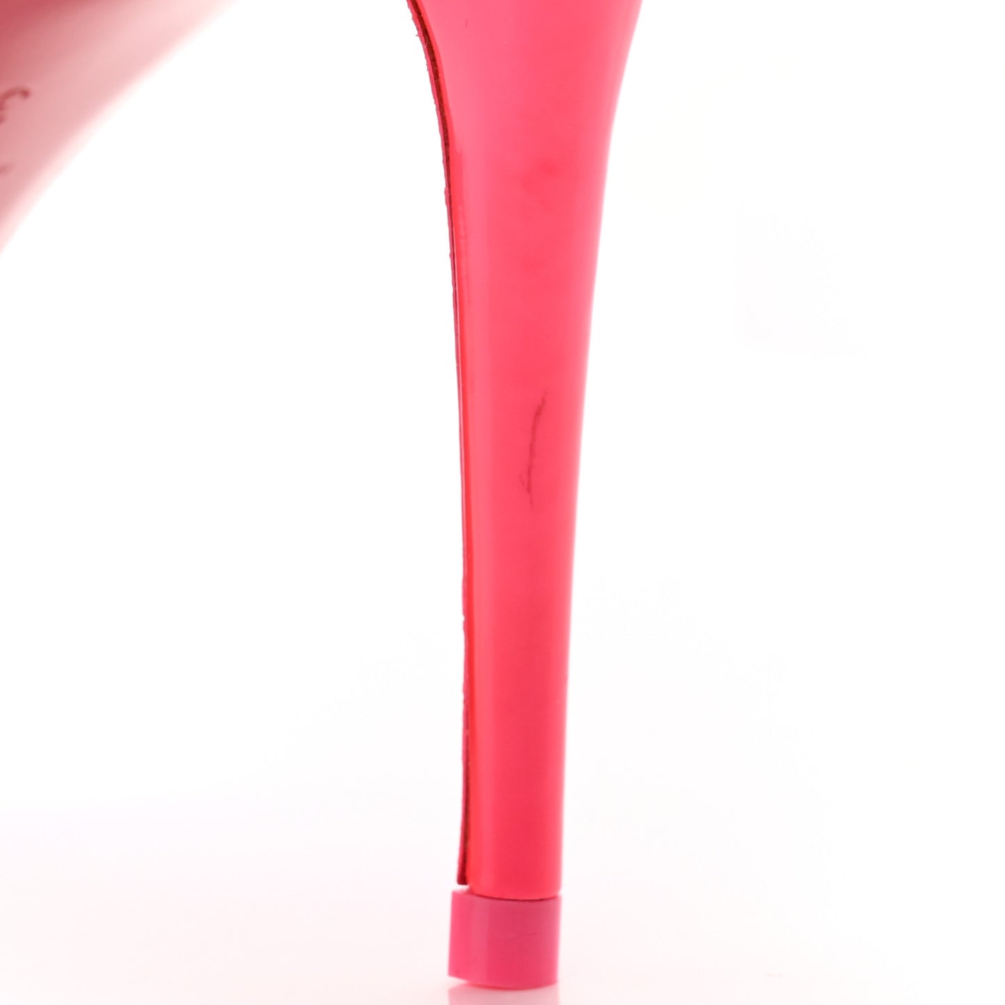 PVC Just Loubi 85 Sandals 39 Fluo Pink