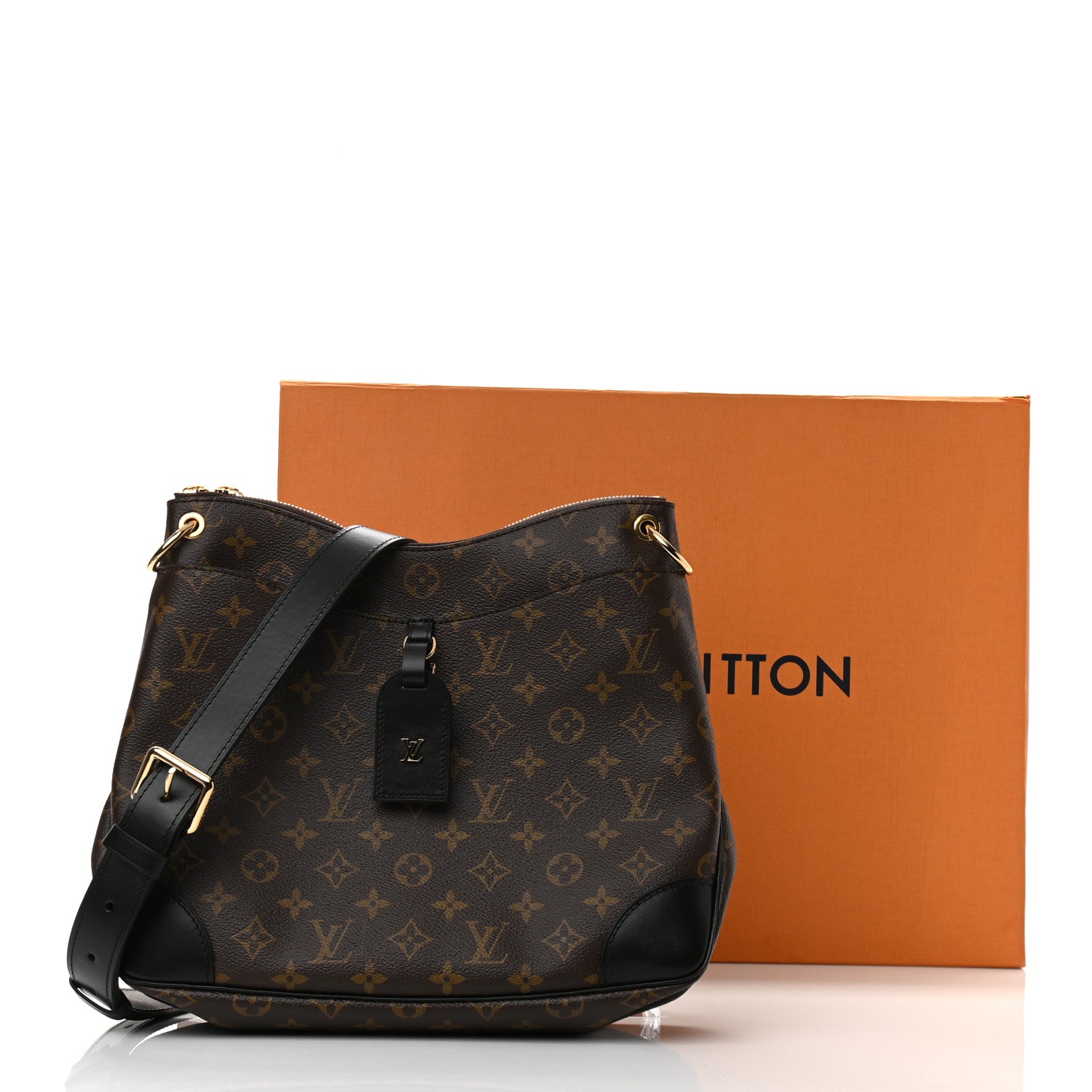 Louis Vuitton Monogram Odeon MM Black 10 of 10