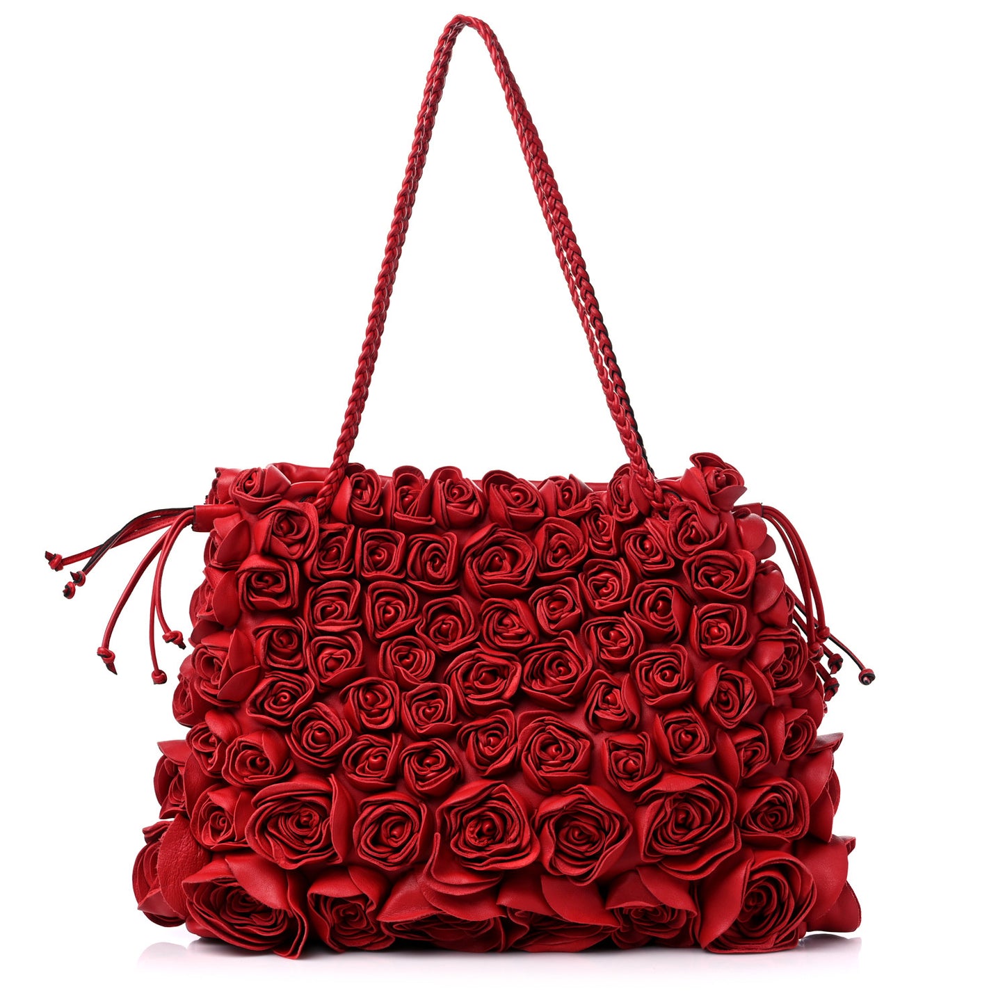 Nappa Atelier Rose Edition Large Tote Red