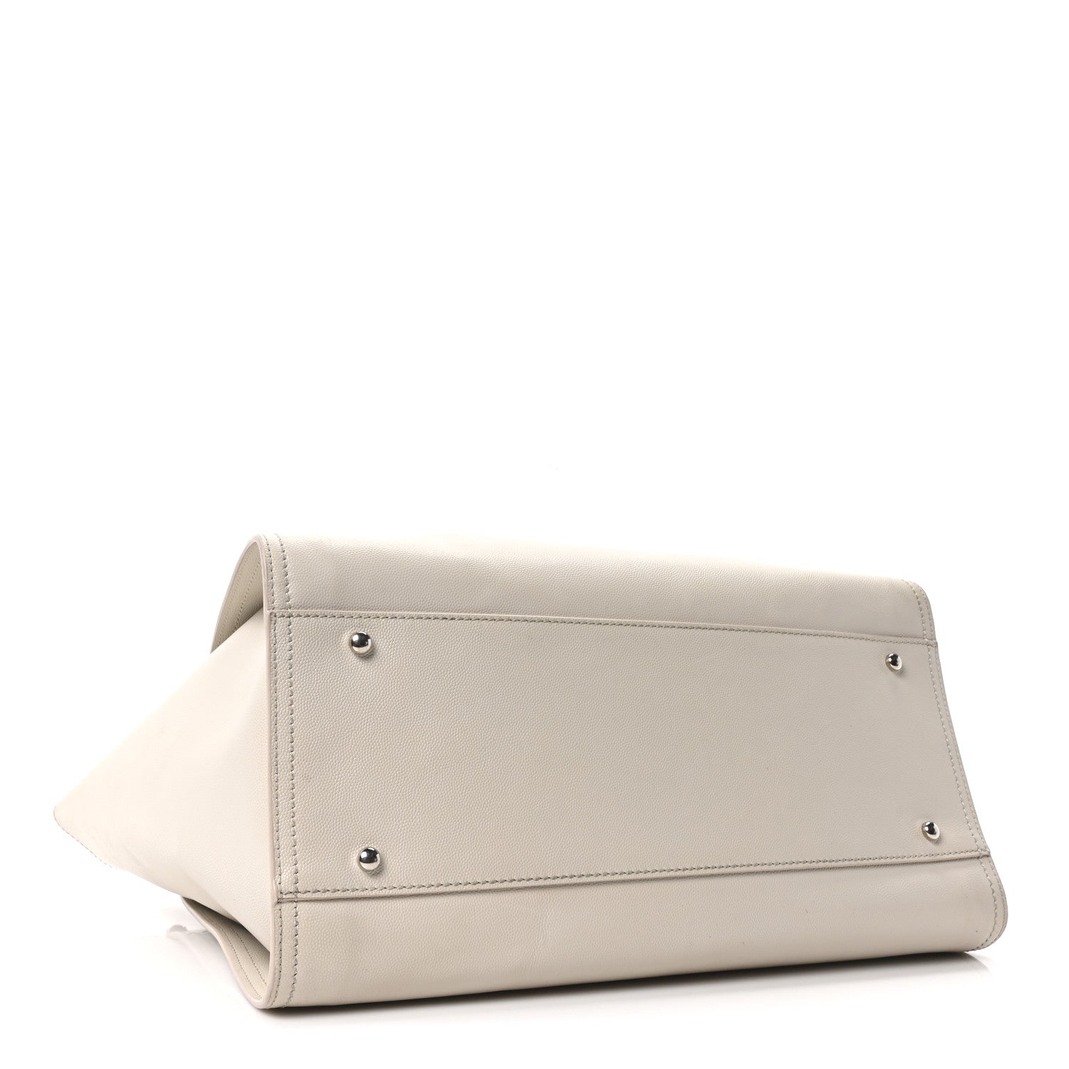 Chanel Caviar Medium Studded Deauville Tote Ivory 3 of 10