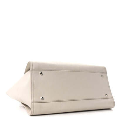 Chanel Caviar Medium Studded Deauville Tote Ivory 3 of 10