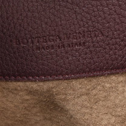 Bottega Veneta Washed Cervo Deerskin Large Hobo Burgundy 6 of 9