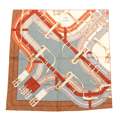 Hermes Silk Mors A Jouets Chemise Scarf 90 1 of 3