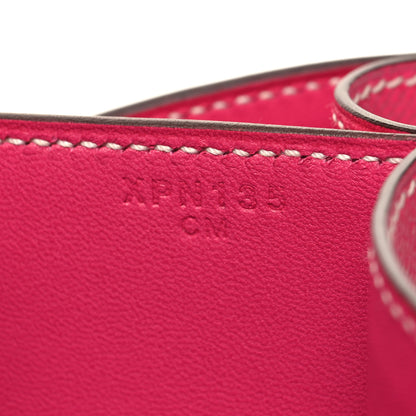 Hermes Epsom Constance 24 Rose Tyrien 8 of 12