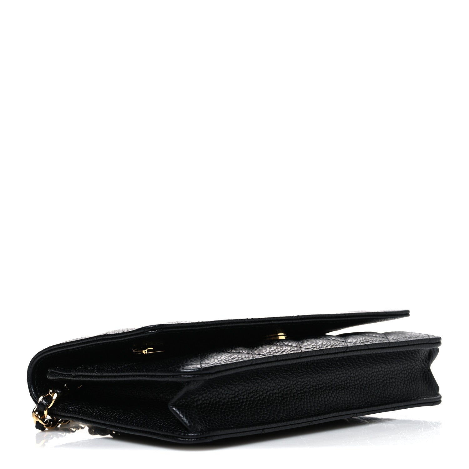 Chanel Caviar Quilted Wallet on Chain WOC Black 4 of 11