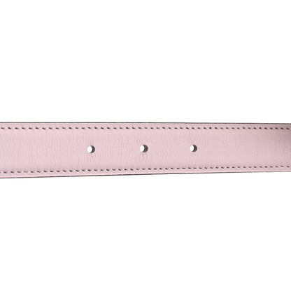 Hermes Swift Epsom 24mm Gamma Gourmette Belt 70 28 Vert De Gris Mauve Pale 6 of 9