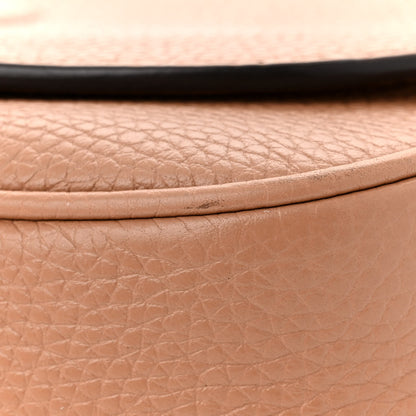 Gucci Pebbled Calfskin Medium Soho Flap Crossbody Camelia 11 of 14