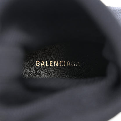 Balenciaga Knit Round Toe Knife Booties 40 Navy 6 of 12