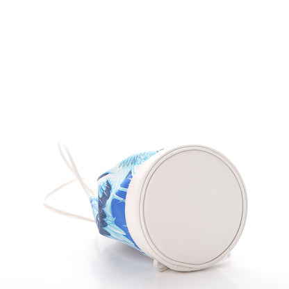 Hermes Silk Swift Flamingo Party Small Soie Cool Mykonos White 5 of 9