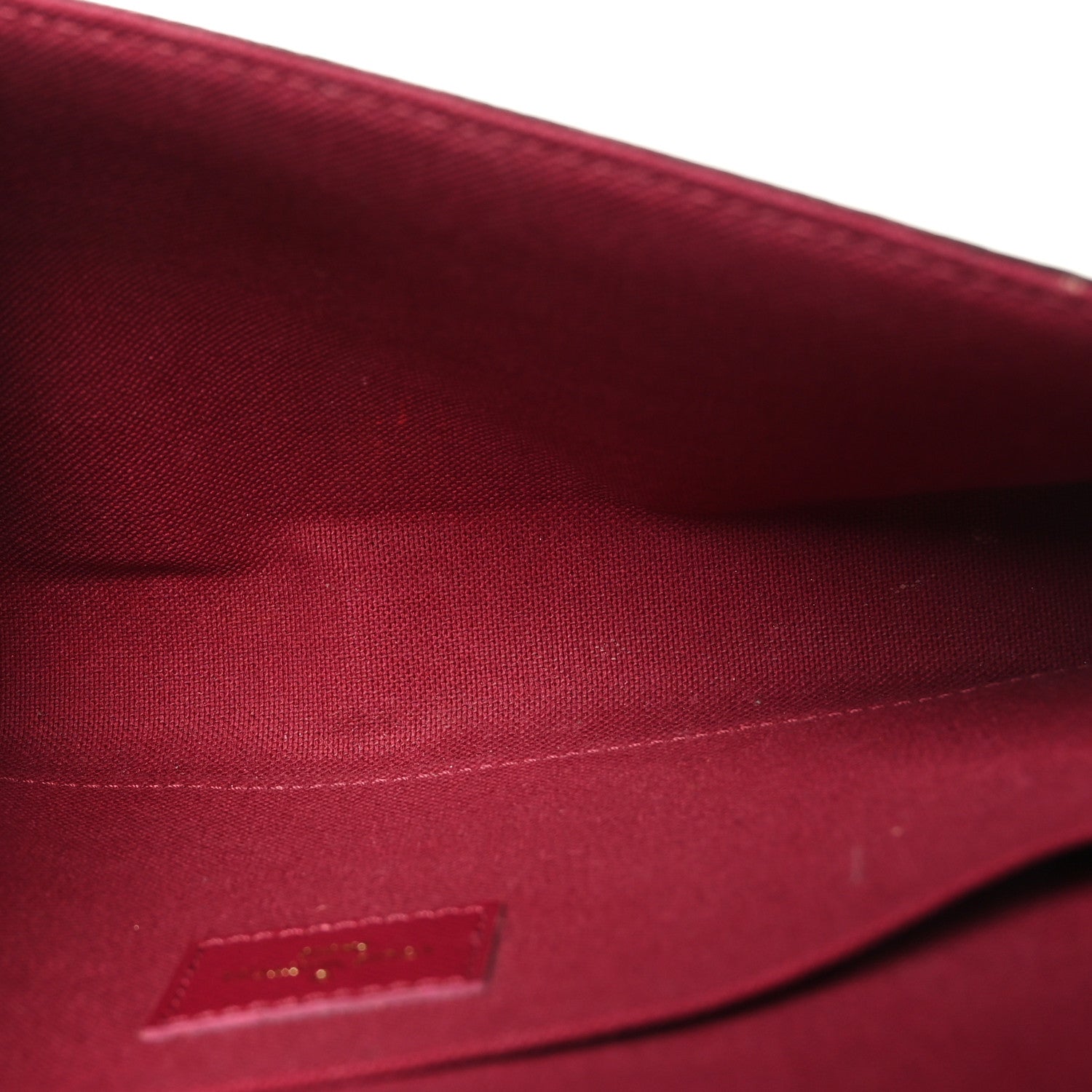 Louis Vuitton Monogram Pochette Felicie Chain Wallet Fuchsia 6 of 12