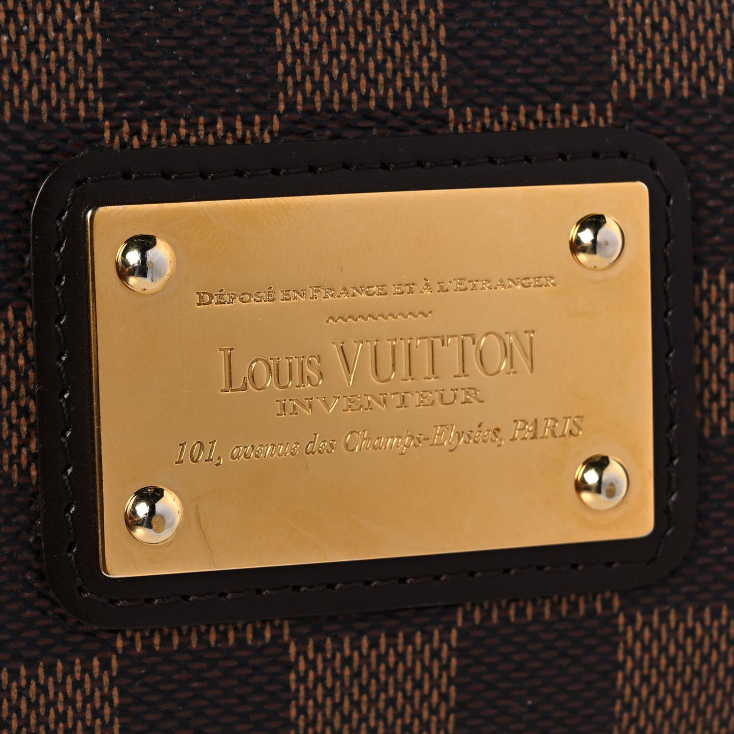 Damier Ebene Eva Clutch
