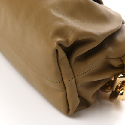 Bottega Veneta Calfskin The Pouch Chain Moutarde 7 of 9
