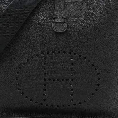 Hermes Taurillon Clemence Evelyne GM Black 8 of 11