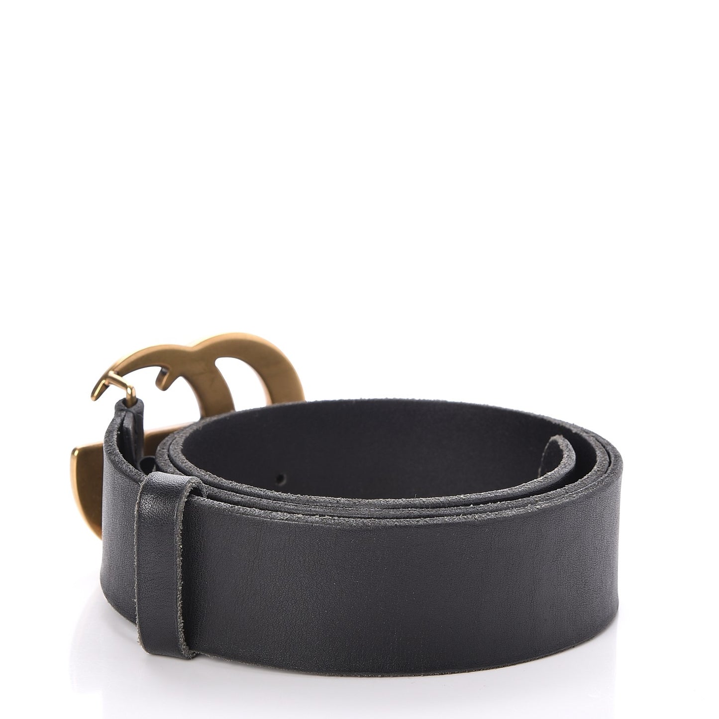 Faded Calfskin Double G 40mm Belt 80 32 Black
