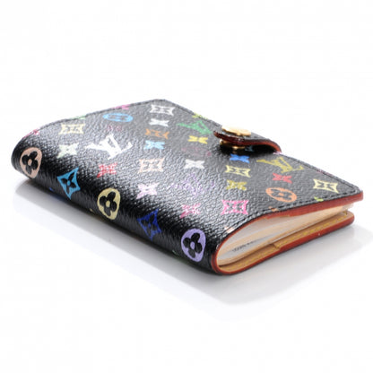 Louis Vuitton Monogram Multicolor Carnet de Bal Mini Agenda Cover Black 4 of 7
