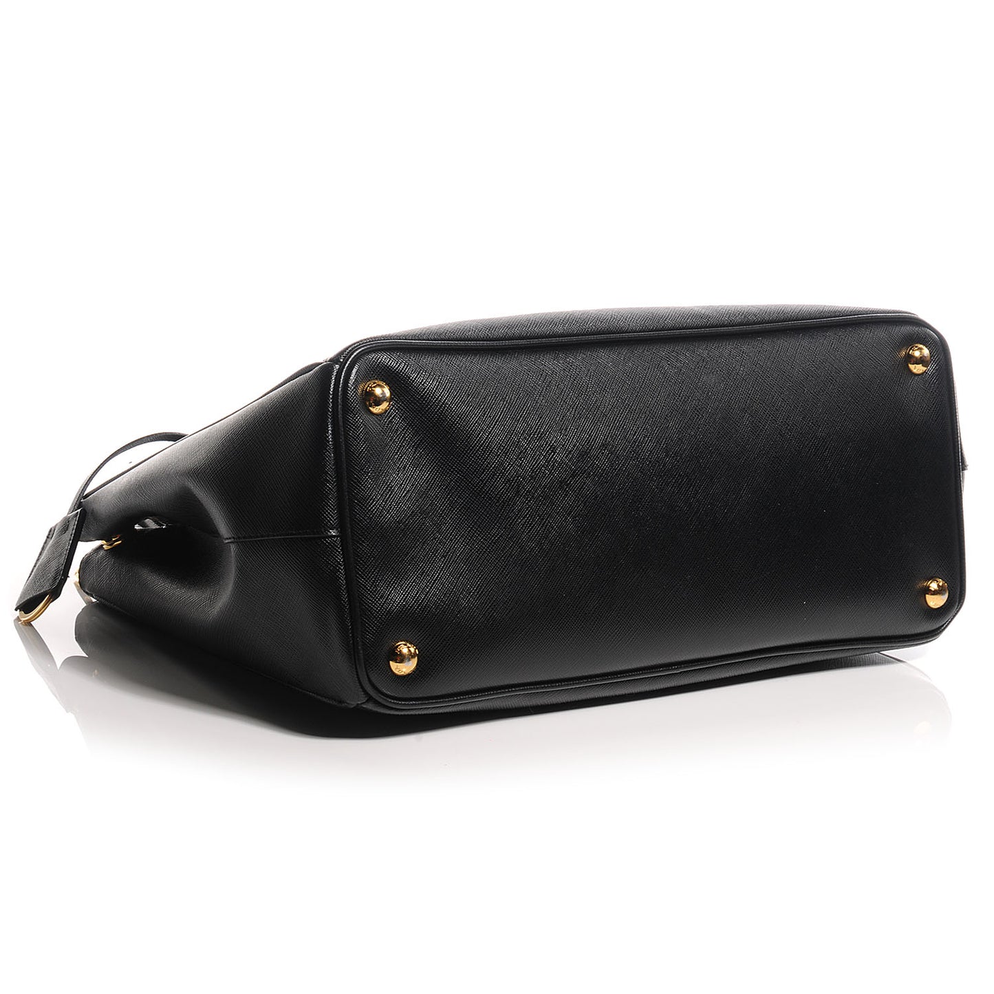 Saffiano Lux Medium Tote Nero Black