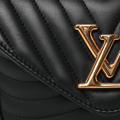 Louis Vuitton Calfskin New Wave Multi Pochette Black 8 of 14
