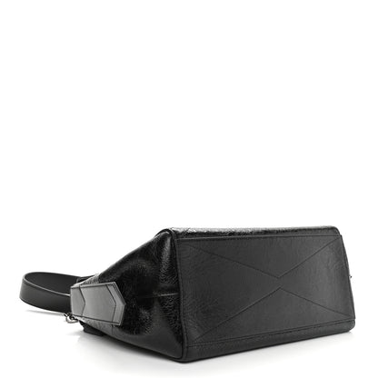 Givenchy Creased Patent Calfskin Medium ID Flap Black 4 of 10