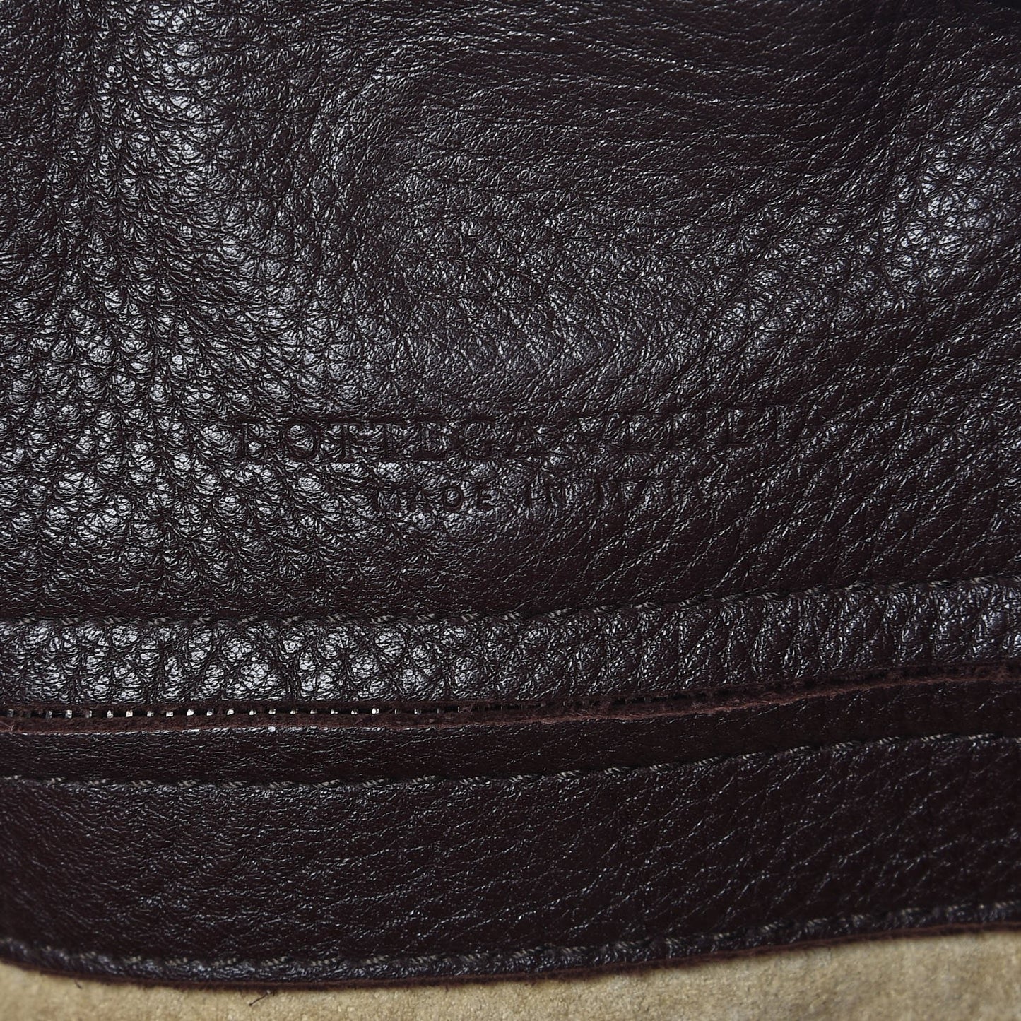 Cervo Deerskin Large Hobo Ebano