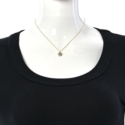 Tiffany Platinum 18K Yellow Gold Diamond Schlumberger Lynn Pendant Necklace 2 of 5