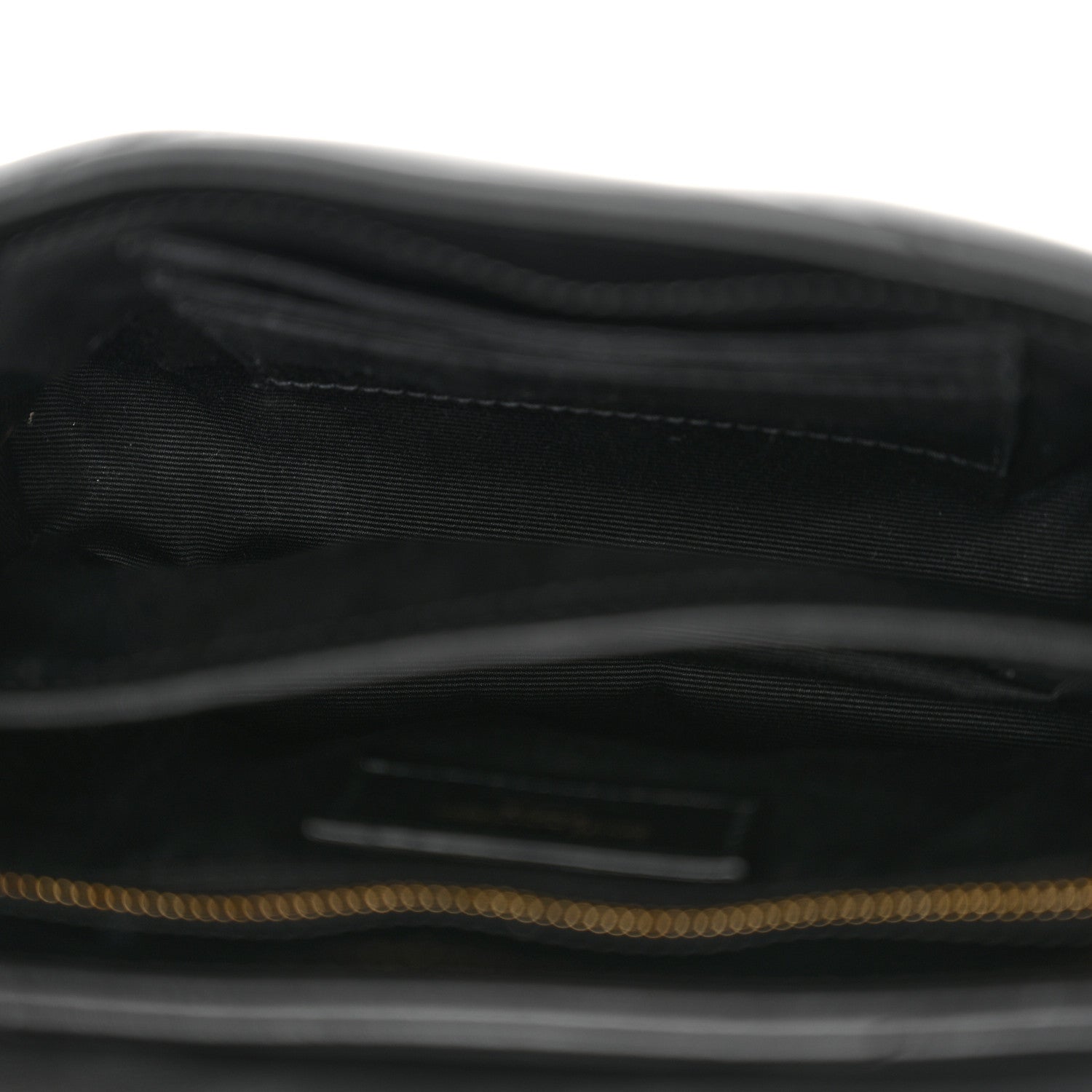Saint Laurent Calfskin Y Quilted Monogram Toy Loulou Crossbody Bag Black 5 of 10