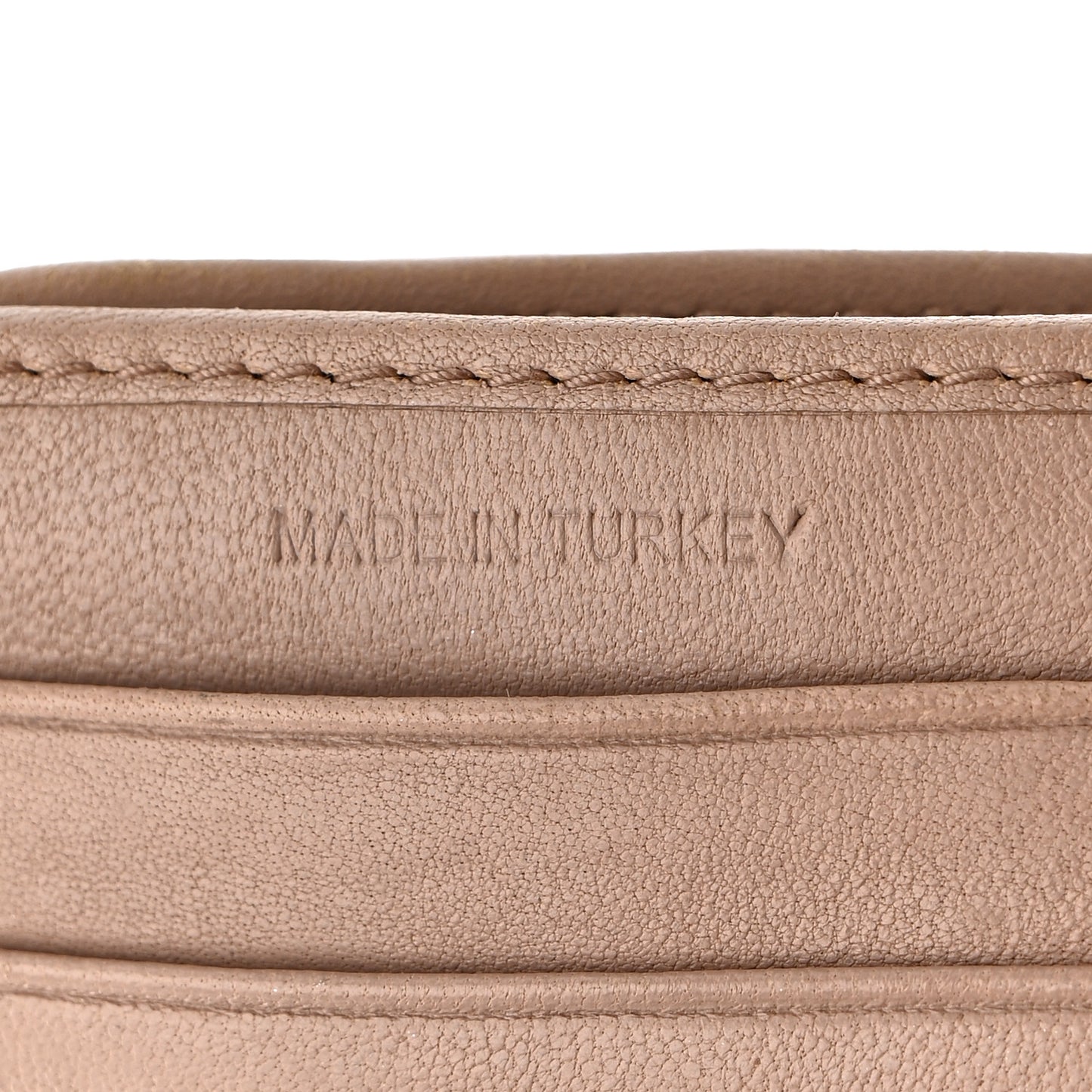 Nappa Matelasse Flap Tri-Fold Wallet Cammeo