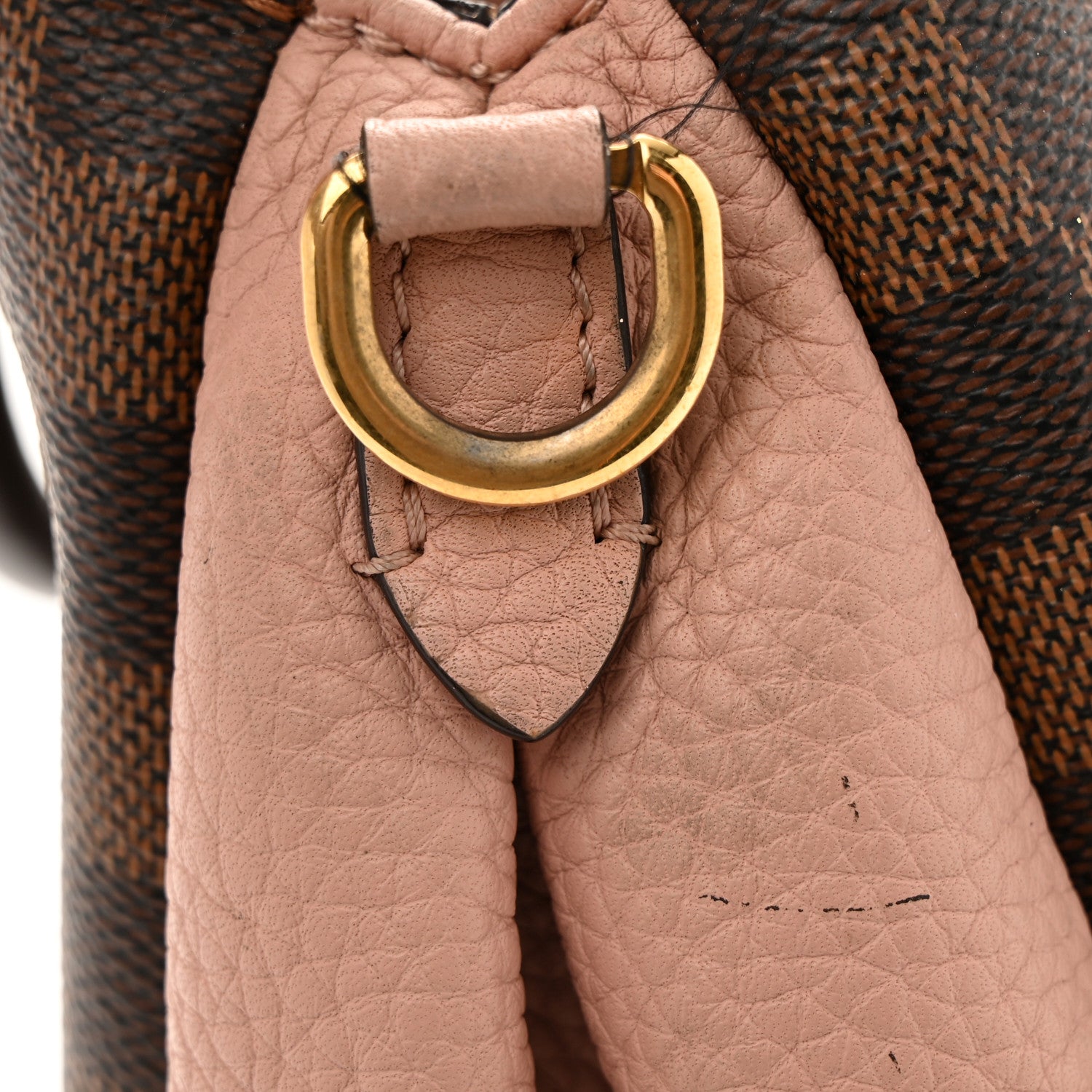 Louis Vuitton Damier Ebene Cuir Taurillon Brittany Magnolia 15 of 17