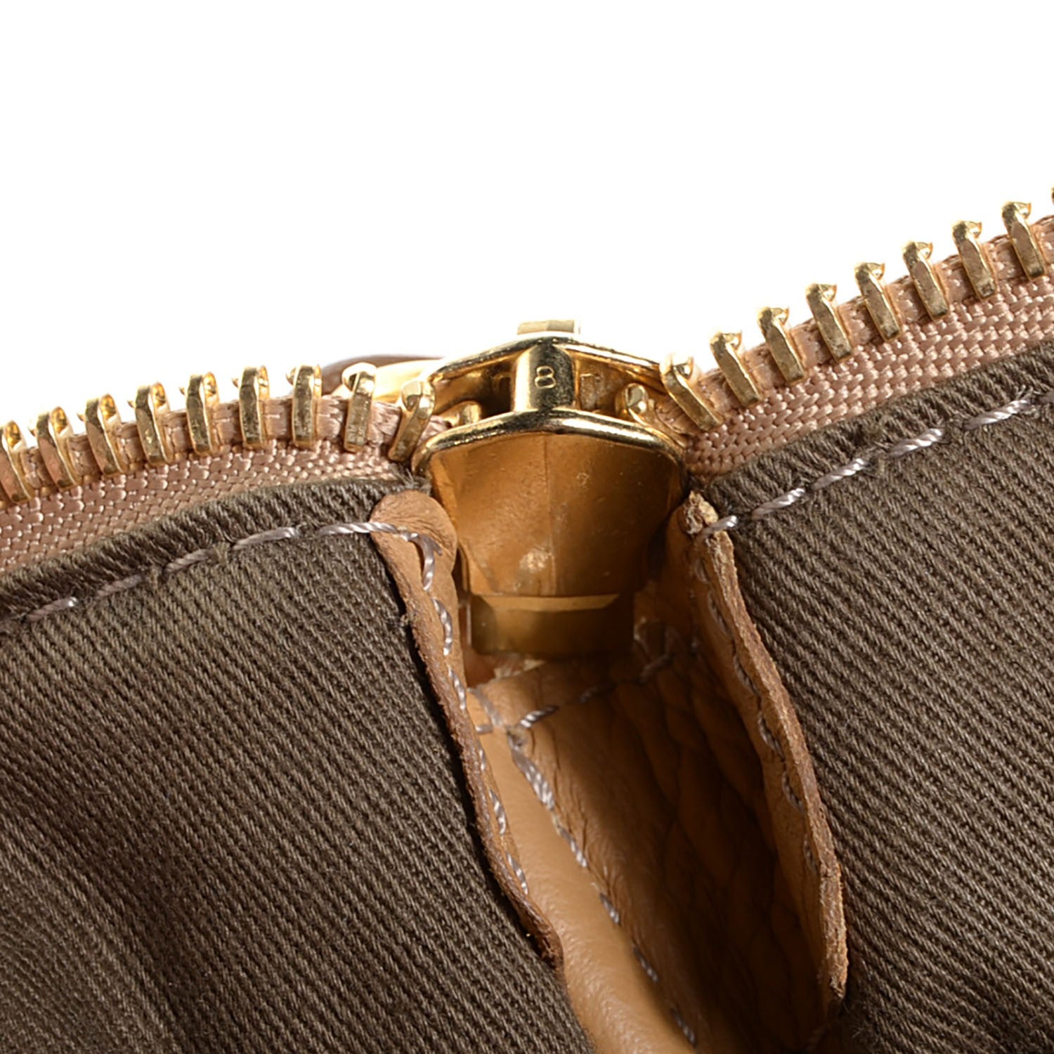 Chloe Calfskin Large Marcie Satchel Sand Shell 9 of 9