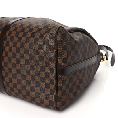 Louis Vuitton Damier Ebene Keepall Bandouliere 55 8 of 9