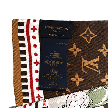 Louis Vuitton Silk Vivienne World Bandeau Multicolor 4 of 4