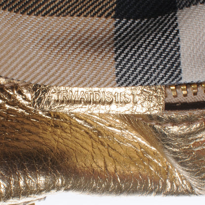 Burberry Leather Ashbury Gold 8 of 8