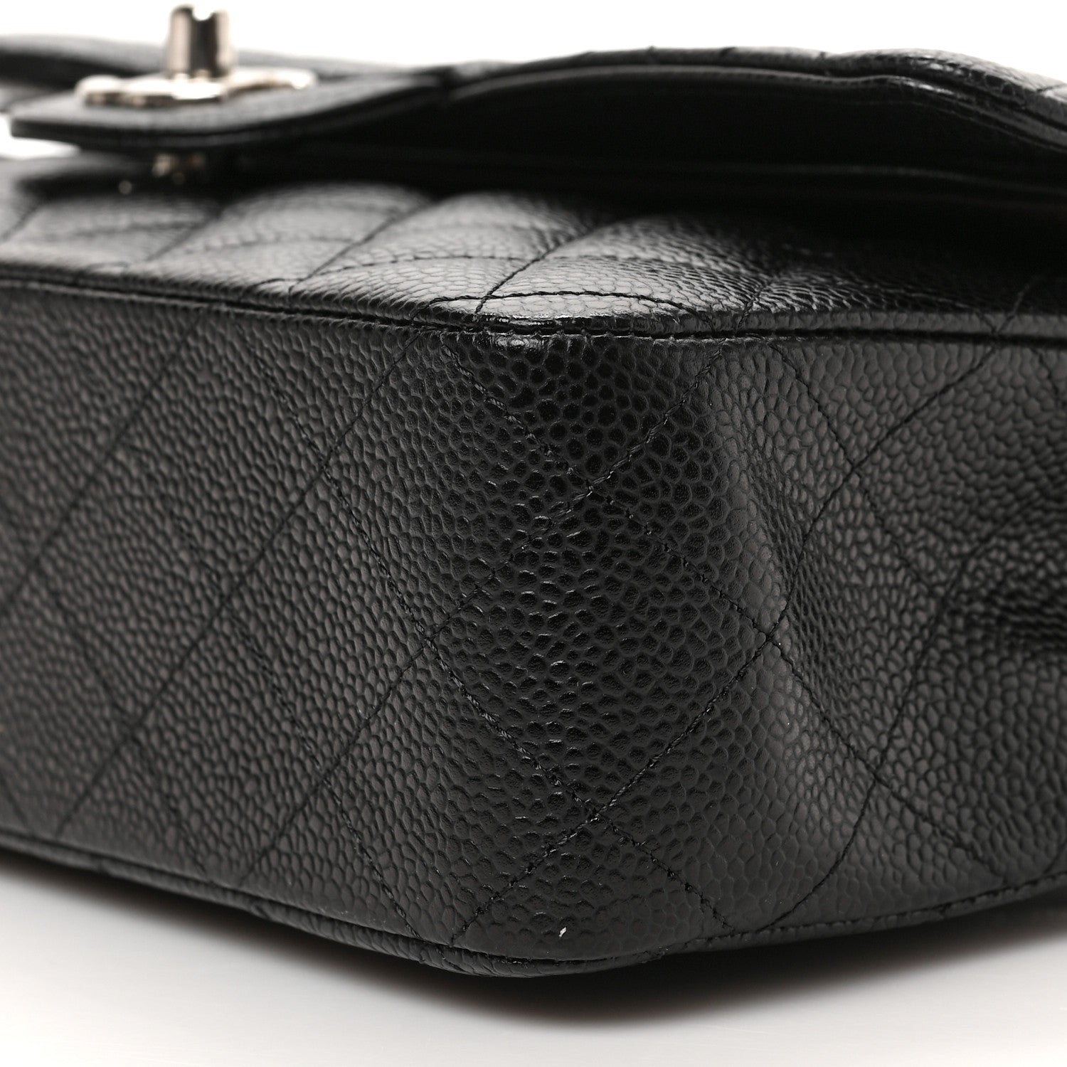Chanel Caviar Quilted Medium Double Flap Black 9 of 9