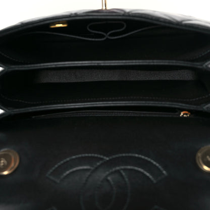 Chanel Lambskin Quilted Small Trendy CC Dual Handle Flap Bag Black 5 of 10