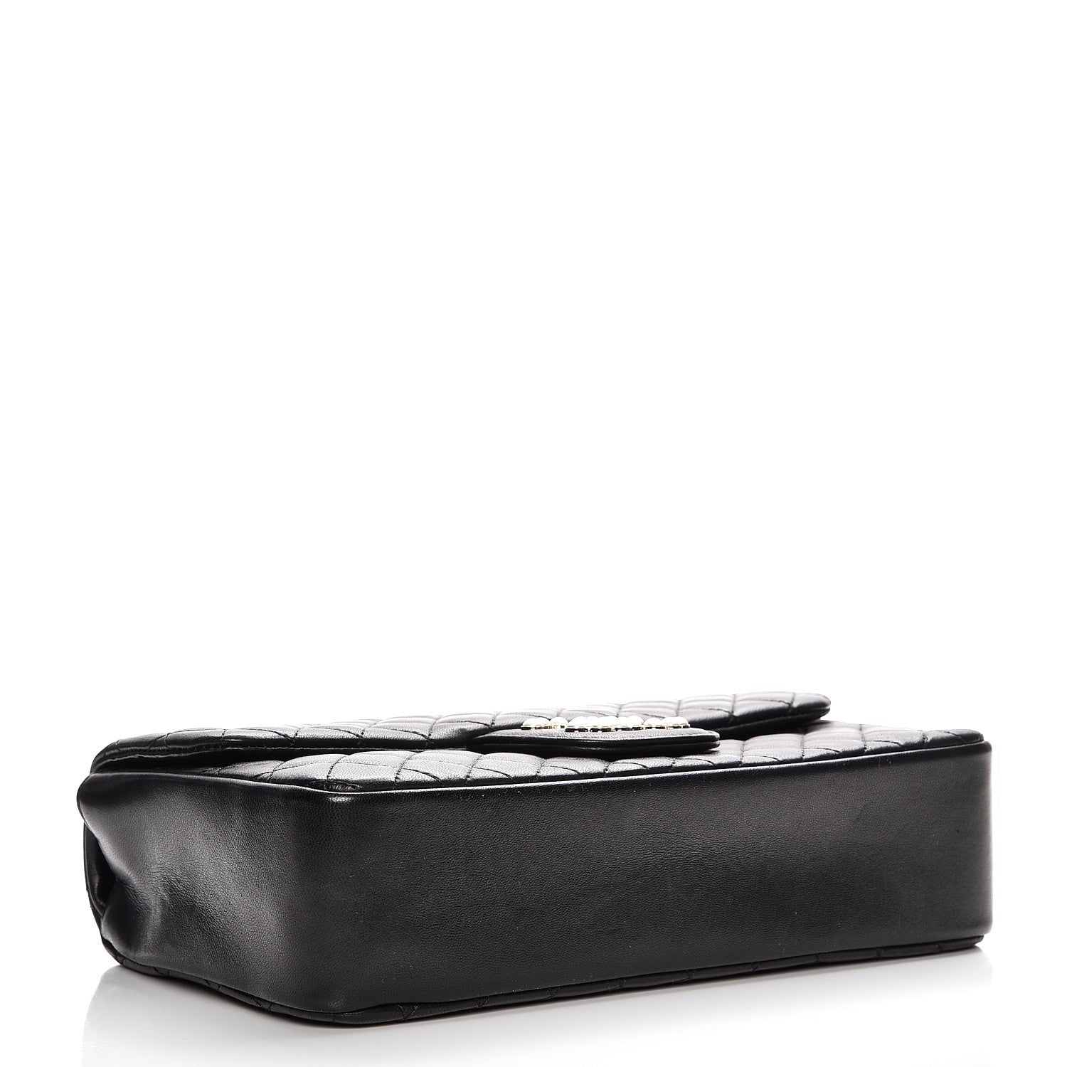 Chanel Lambskin Quilted Medium Westminster Pearl Flap Black 4 of 8