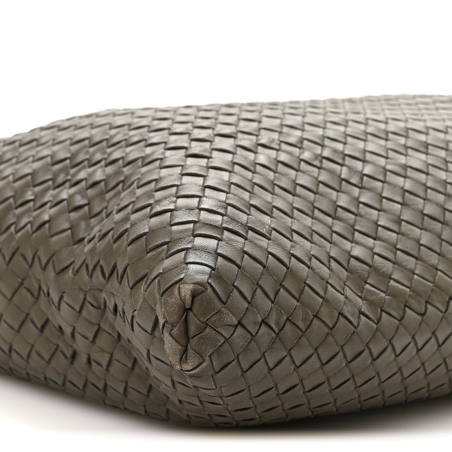 Nappa Intrecciato Maxi Convertible Tote Steel
