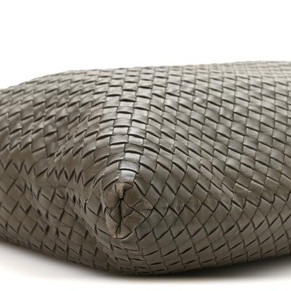 Bottega Veneta Nappa Intrecciato Maxi Convertible Tote Steel 10 of 12