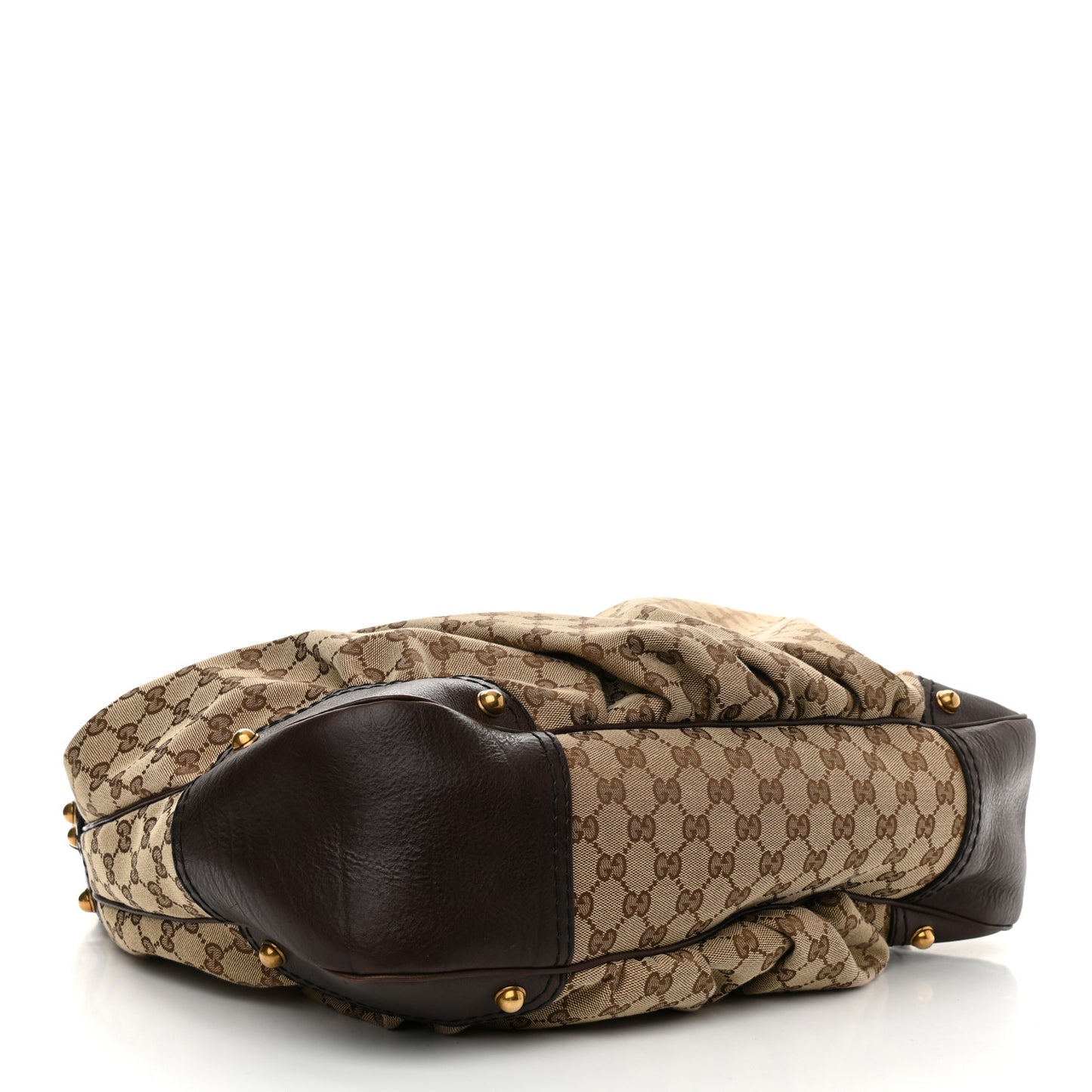 Monogram Large Jockey Hobo Dark Brown