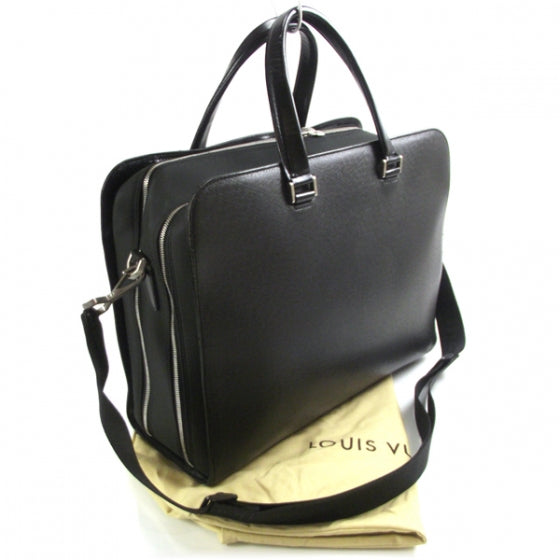 Louis Vuitton Taiga Nevski Briefcase Ardoise 3 of 9