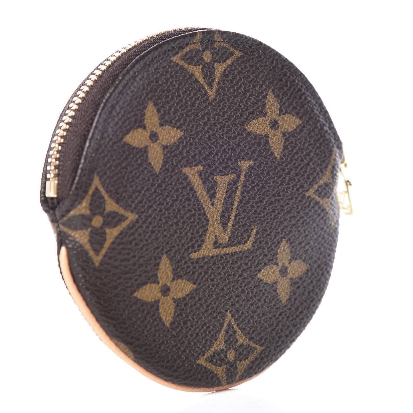 Monogram Round Coin Purse