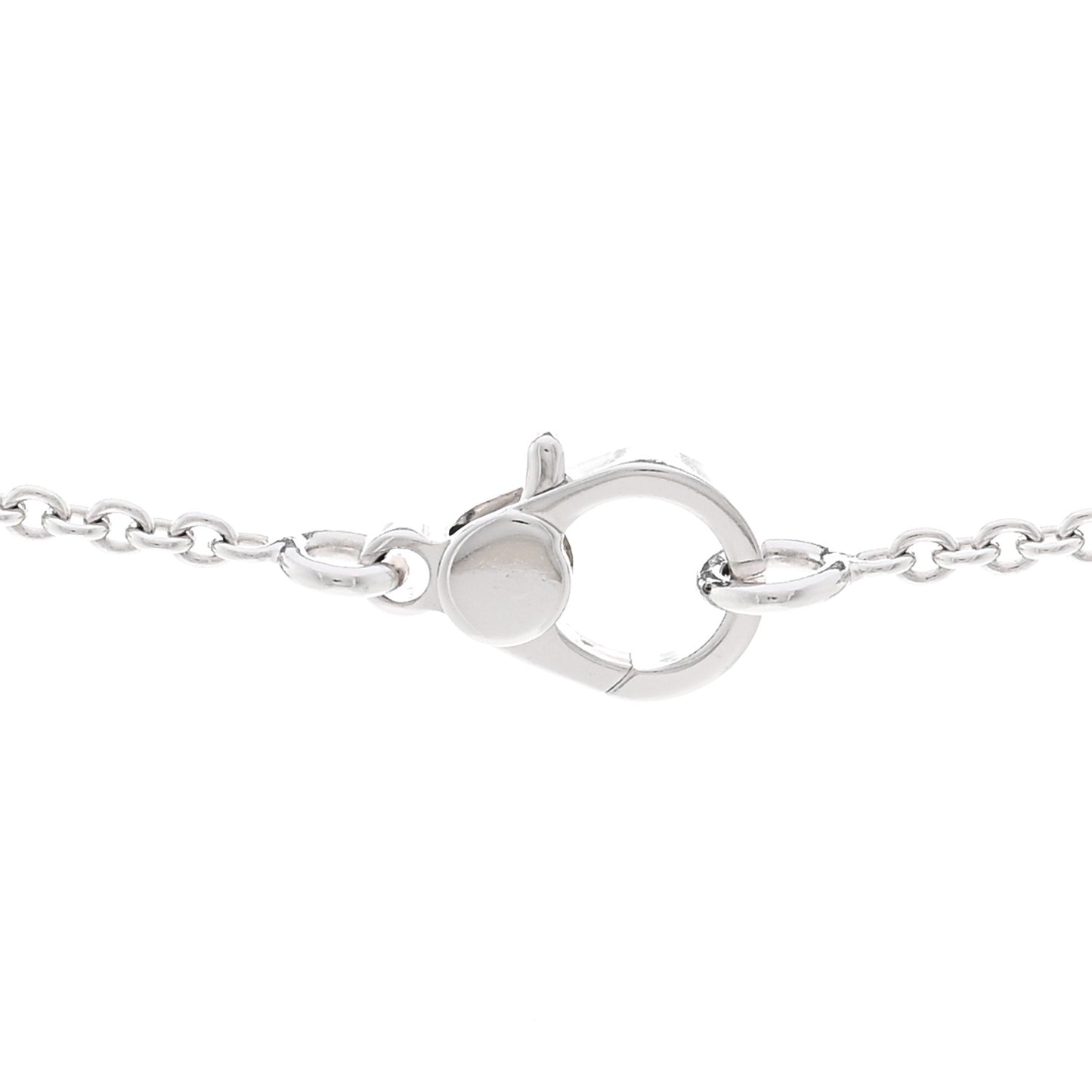 18K White Gold Diamond Finesse Pendant Necklace