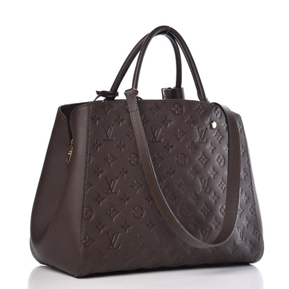 Louis Vuitton Empreinte Montaigne GM Terre 4 of 15