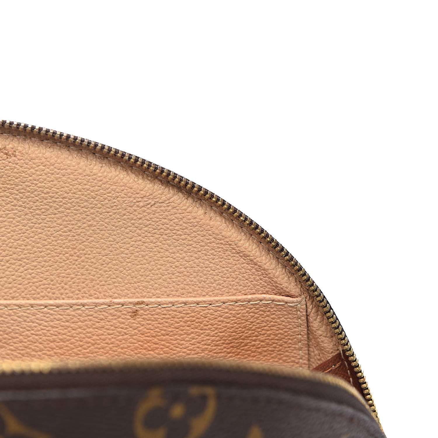 Louis Vuitton Monogram Trousse Demi Ronde 11 of 19