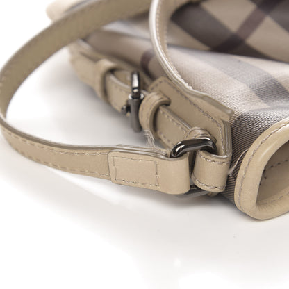 Burberry Smoked Check Hartham Shoulder Bag Trench 9 of 12