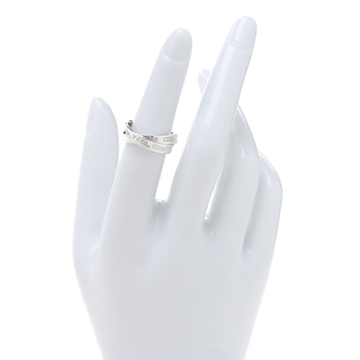 Sterling Silver 1837 Interlocking Circles Ring