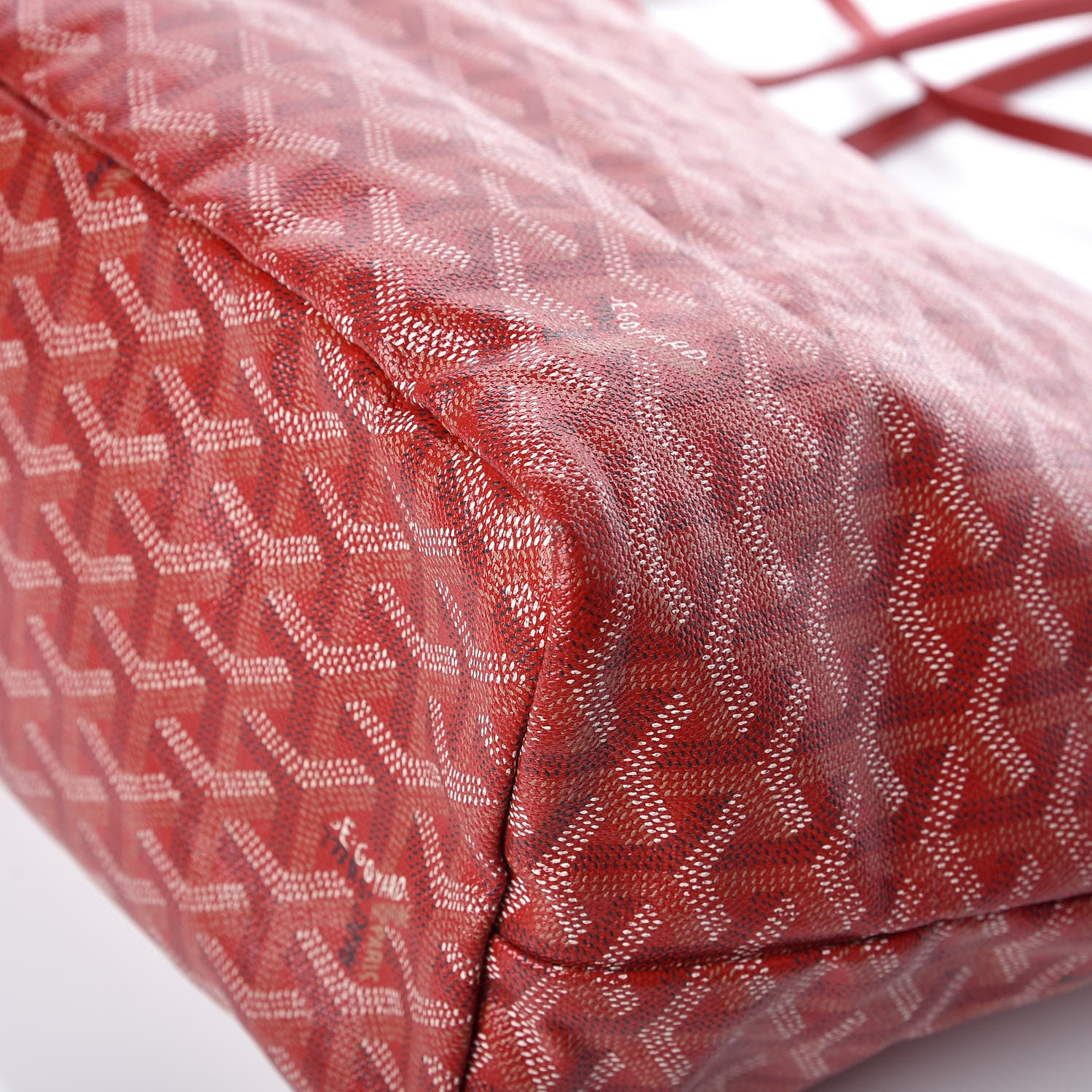 Goyard Goyardine Saint Louis PM Red 15 of 16