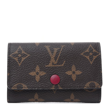 Louis Vuitton Monogram 6 Key Multicles Holder Fuchsia 1 of 3
