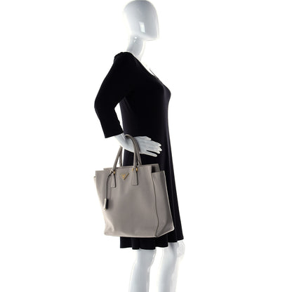 Prada Saffiano Shopping Tote Argilla 3 of 20