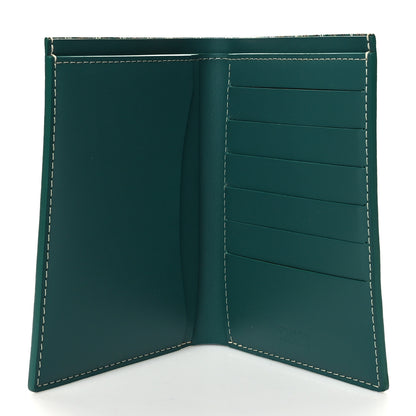 Goyard Goyardine Moliere Wallet Green 5 of 10