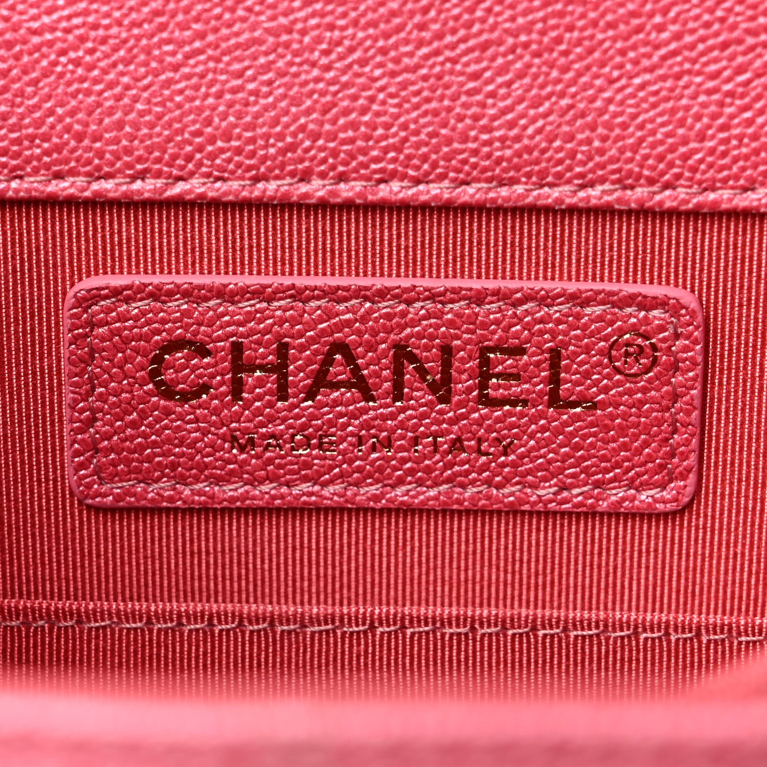 Chanel Caviar Quilted North South Boy Flap Pink 6 of 9